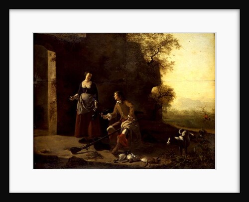 Hunter's Rest by Jan II Vermeer van Haarlem