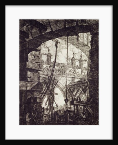 Carceri IV, 1760 by Giovanni Battista Piranesi