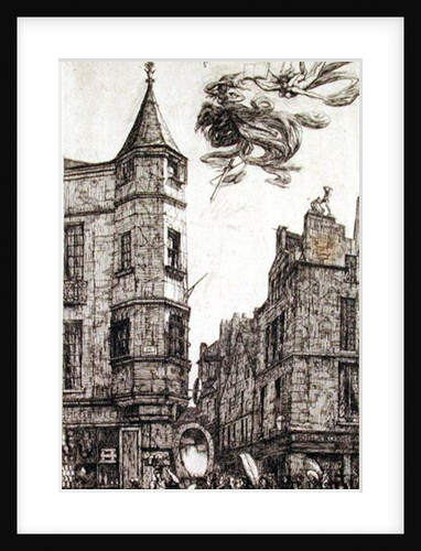 Tourelle, Rue de L'Ecole de Medecine, 22, 1861 by Charles Meryon