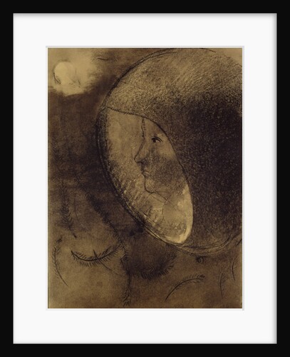 Cellular Face, 1895 by Odilon Redon