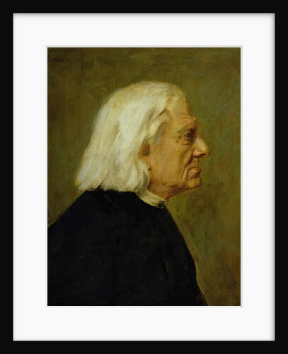 The Composer Franz Liszt, 1884 by Franz Seraph von Lenbach