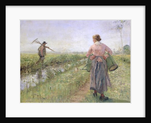 In the Morning, 1889 by Fritz von Uhde