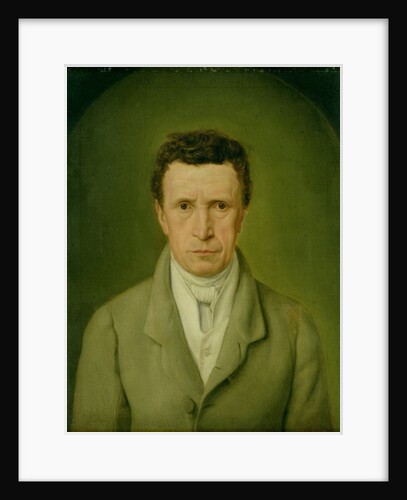 Portrait of Johann Friedrich Nikolaus Oldach 1824 by Julius Oldach