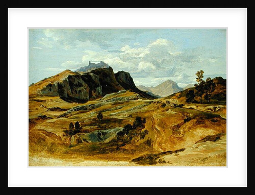 Landscape at Civitella, 1822 by Heinrich Reinhold