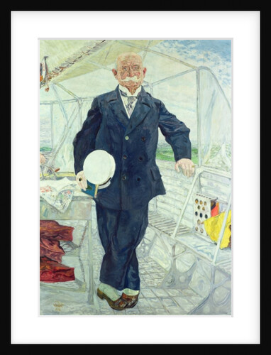 Count Zeppelin 1914 by Bernhard Pankok