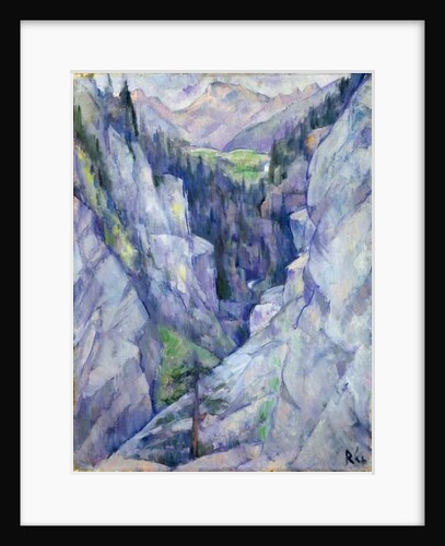 Ravine at Pians, 1921 by Anita Ree