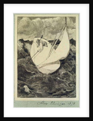 Salvage from 'Paraphrase on the Discovery of a Glove', pub. 1881, 1878 by Max Klinger