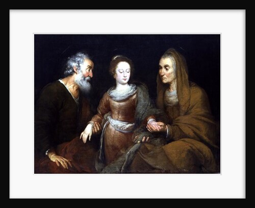 The educating of Maria by Bernardo Strozzi