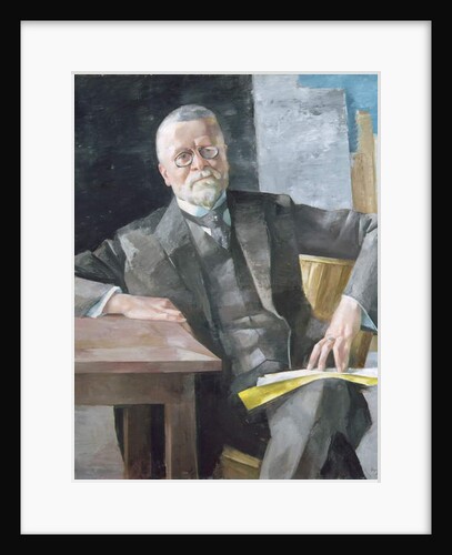 Professor Dr. Fritz Schumacher, 1927 by Heinrich Stegemann