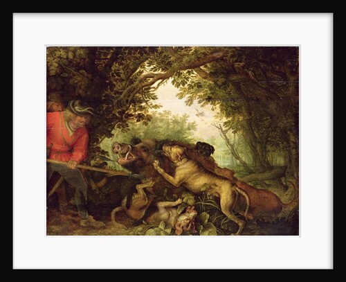 Boar Hunt, 1611 by Roelandt Jacobsz. Savery