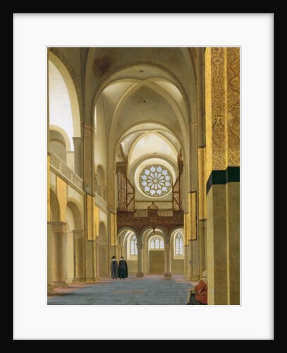 Interior of the Marienkirche in Utrecht, 1638 by Pieter Jansz Saenredam