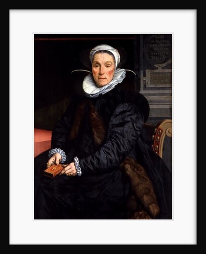 Portrait of Susanna Taymon, wife of Christoffel Roels, 1600 by Pieter I Pietersz