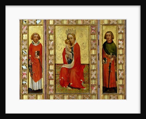 Madonna and Child with Saints Cyricus and Pancratius, c.1380 by Master Aachen