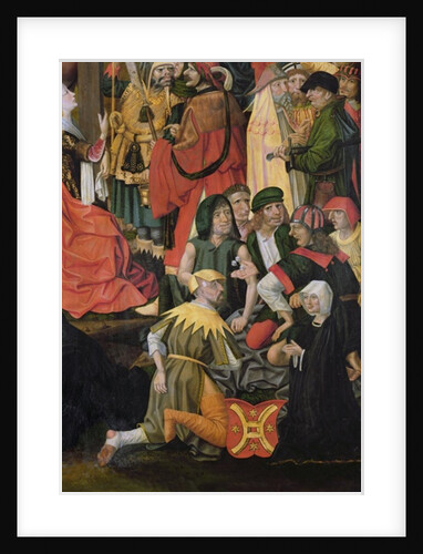 The Soldiers Drawing Lots for Christ's Clothes by Master of Hamburg