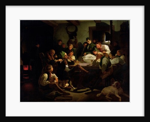 Munchhausen tells his hunting tales, 1842 by Adolf Schrodter