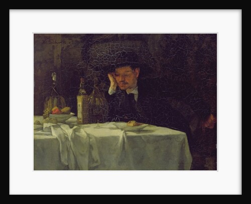 With wine from Rome, 1872 by Heinrich Wilhelm Truebner