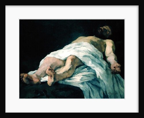 Christ taken down from the Cross, 1874 by Heinrich Wilhelm Truebner