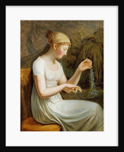 Girl with Flowers by Johann Heinrich Wilhelm Tischbein