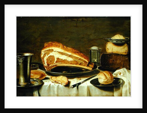 Breakfast Still Life by Floris van Schooten