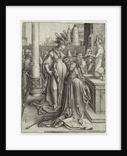Solomon Prays in front of a Graven Image, c.1514 by Lucas van Leyden