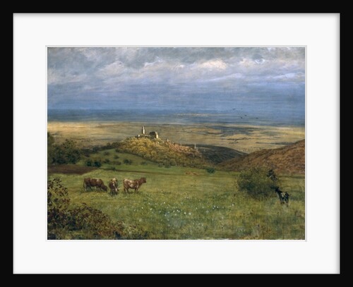 View of Kronberg in Taunus, Germany, 1879 by Hans Thoma