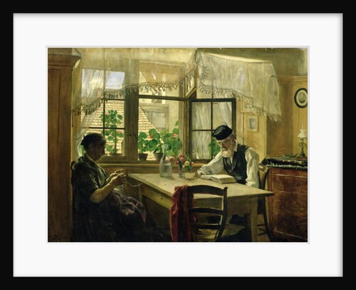 A Peaceful Sunday by Hans Thoma