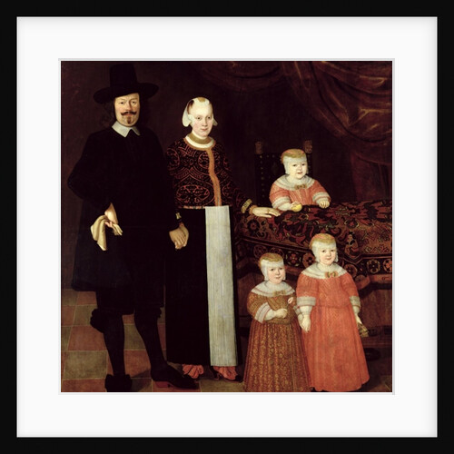 Portrait of a Hamburg Family, c.1640 by Master Hamburg