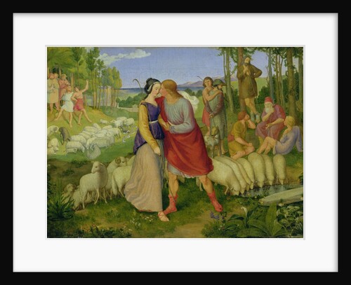 Jacob Meets Rachel, 1827 by Erwin Speckter
