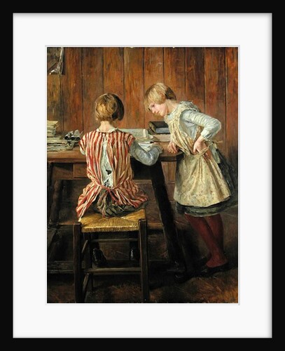 The Picture-Book, 1889 by Fritz von Uhde