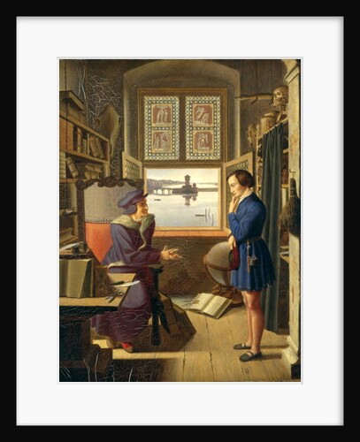 Mephisto and the Student, 1828 by Julius Oldach