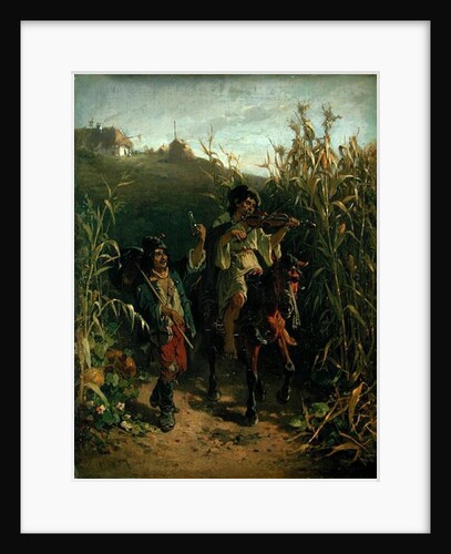 Gipsies by August Xaver Karl von Pettenkofen