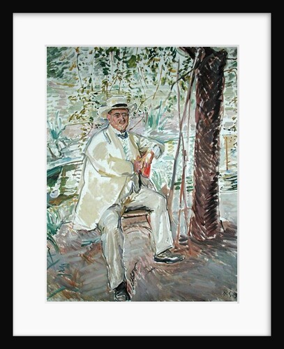 The Art Historian, Professor Dr. Karl Voll 1911 by Max Slevogt