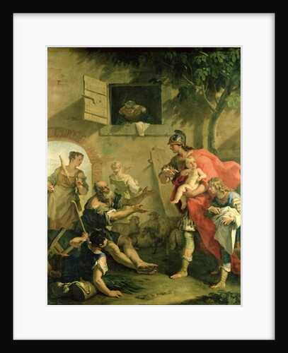 The Infant Cyrus with the Shepherd by Sebastiano Ricci