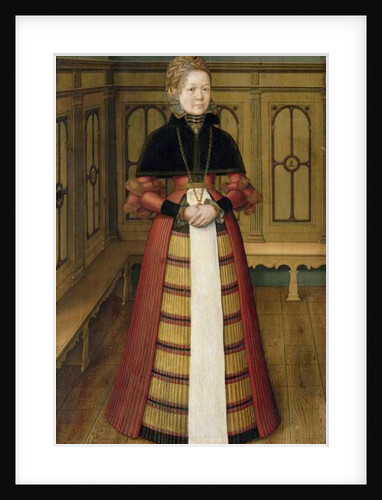 Portrait of Mette von Munchhausen by Ludger Tom the Younger Ring