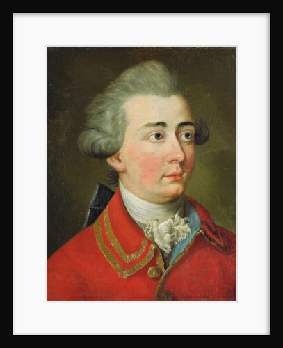 Self portrait by Johann Heinrich Wilhelm Tischbein