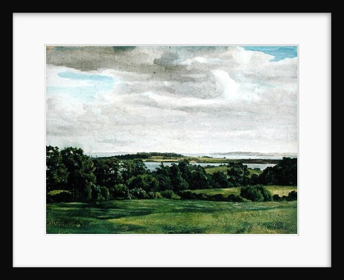 Landscape in Holstein, 1827 by Adolf Vollmer