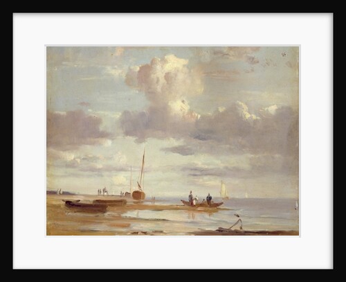 The Elbe at Blankenesee by Adolf Vollmer