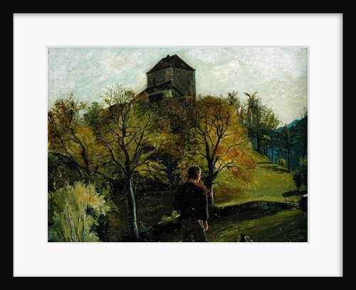 The Zenoburg in the Tyrol, c. 1831 by Rudolph Friedrich Wasmann