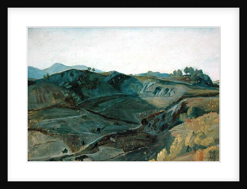 A rugged valley in Italy, c.1833-34 by Rudolph Friedrich Wasmann