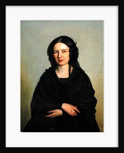 Mary Kramer, 1845 by Rudolph Friedrich Wasmann