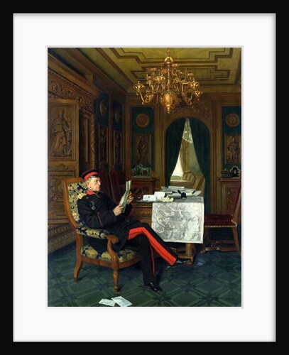 Moltke in Versailles, 1872 by Anton Alexander von Werner