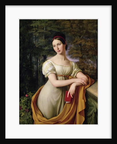 Agnes Rauch, 1825 by Wilhelm Schadow