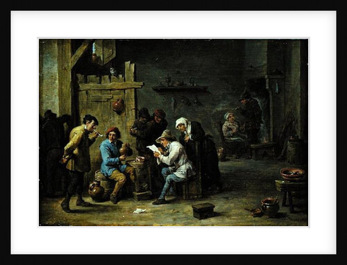 The News by David the Younger Teniers
