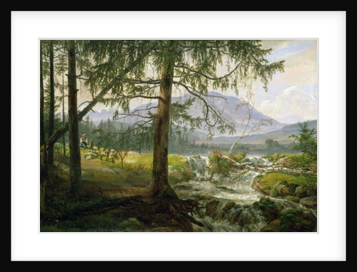 Northern Landscape, 1822 by Johan Christian Dahl