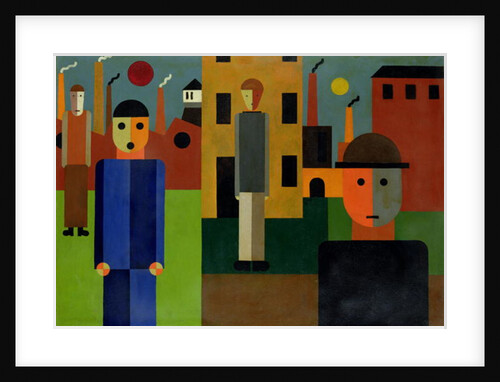 Factories, 1926 by Franz W. Seiwert