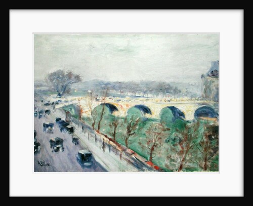 The Pont Royal in Paris, 1928 by Lesser Ury