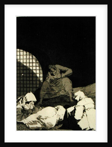 Sleep overcomes them by Francisco Jose de Goya y Lucientes