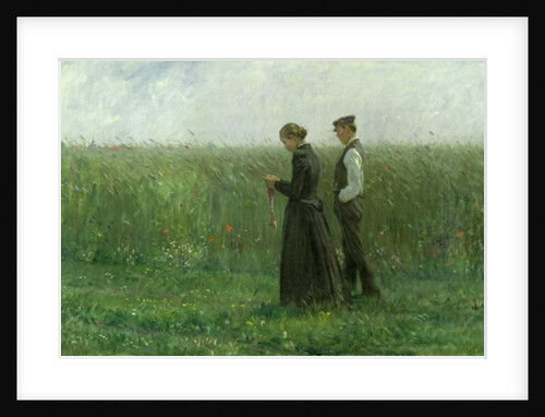 Sunday Afternoon, 1893 by Leopold Karl Walter von Kalckreuth