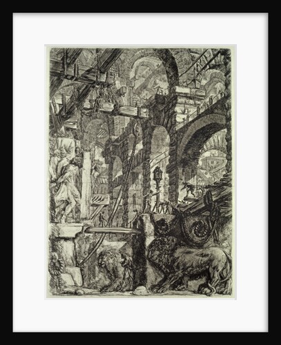 Carceri V, 1760 by Giovanni Battista Piranesi