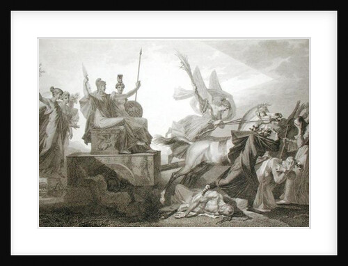Republique Francais, engraved by Jacques Louis Copia by Alexandre Evariste Fragonard